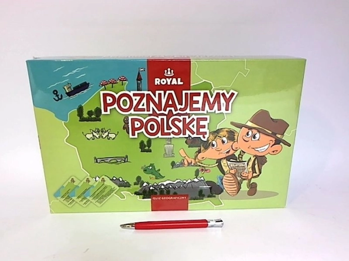 We leren Polen kennen – educatief quiz-bordspel