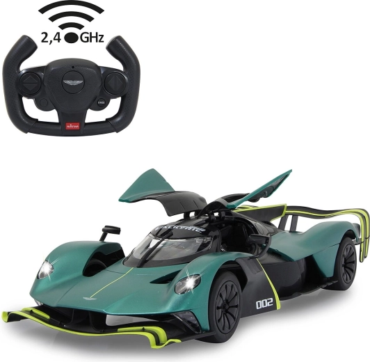 Radiografisch bestuurde Aston Martin Valkyrie AMR Pro 1:14 donkergroen