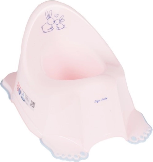 Muzikaal antislip kinderpotje Bunny – roze