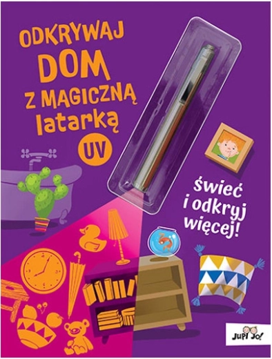 Magisch boekje met UV-zaklamp: Ontdek het huis