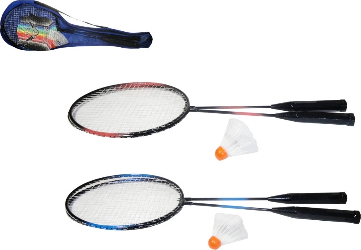 Badmintonset in etui