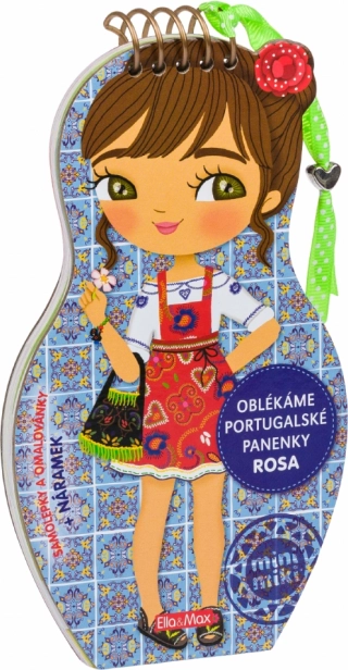We kleden Portugese poppen ROSA aan – Kleurboek