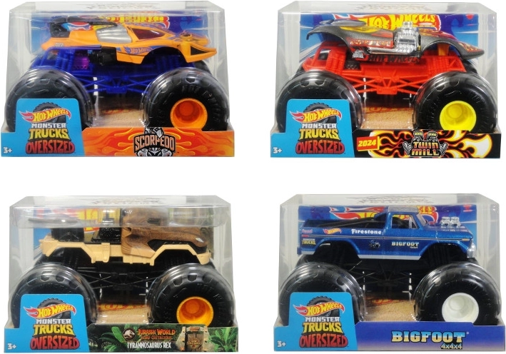 Monstertruck HOT WHEELS JEEP 1:24