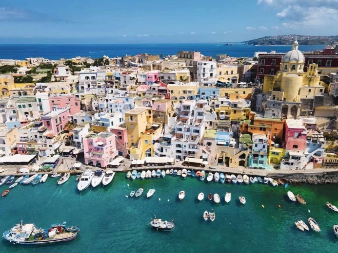 Ravensburger puzzel Eiland Procida, Italië 1500 stukjes