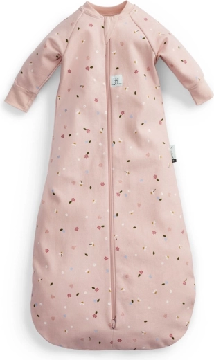 ErgoPouch baby slaapzak met mouwen van biologische katoen Jersey Daisies 1 TOG (8–24 maanden, 8–14 kg)