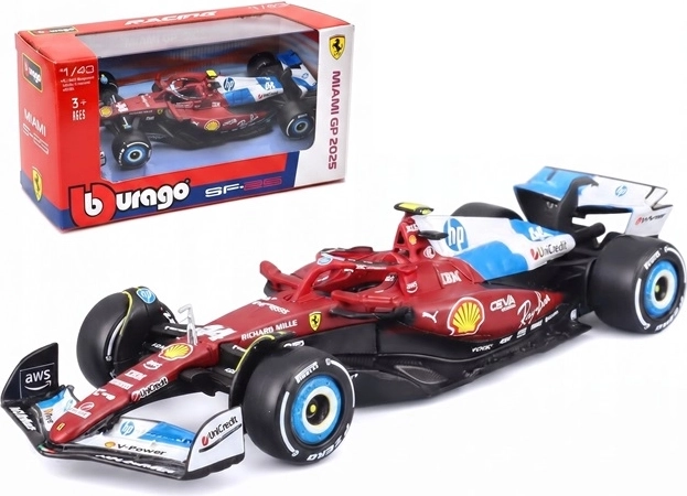 Bburago verzamelmodel Ferrari SF-25 Lewis Hamilton 44 1:43