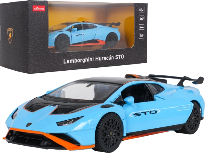Metalen model Lamborghini Huracán STO RASTAR op schaal 1:32