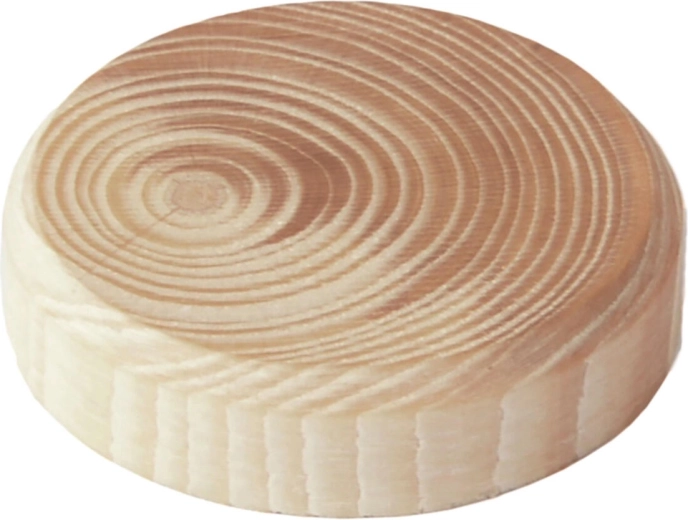 Houten takknopen 40 × 7 mm, 8 stuks