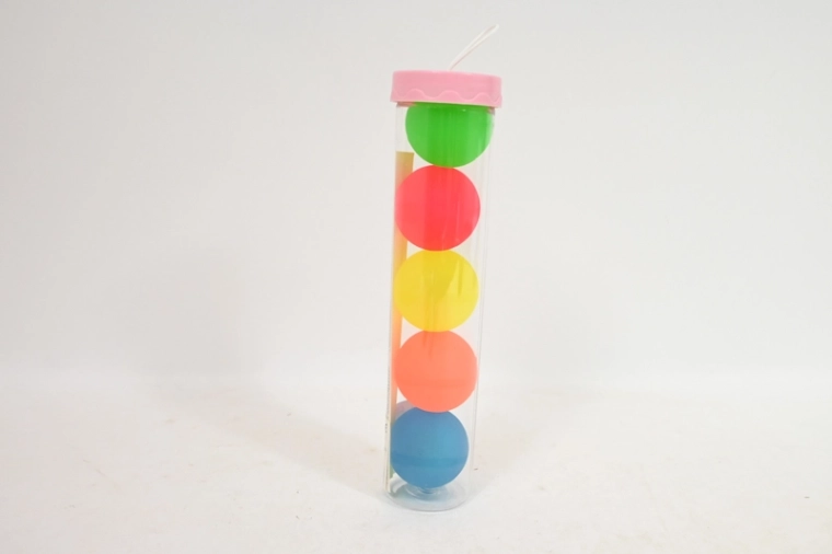 Lichtgevende rubberen bal - 1 stuk
