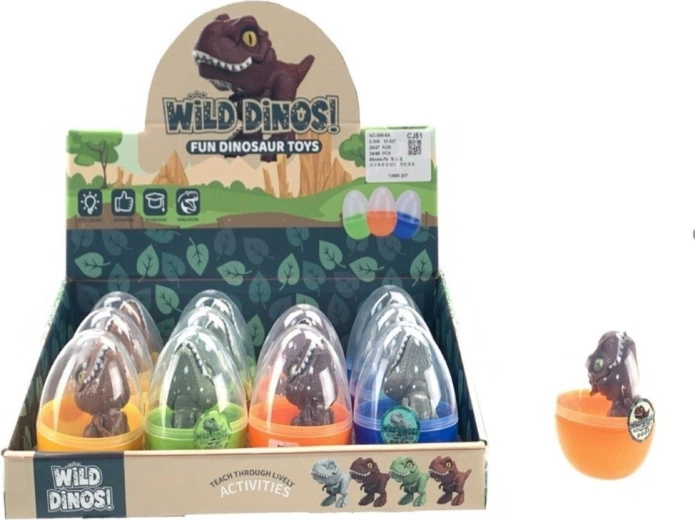 Dinosaurus in ei - 1 stuk
