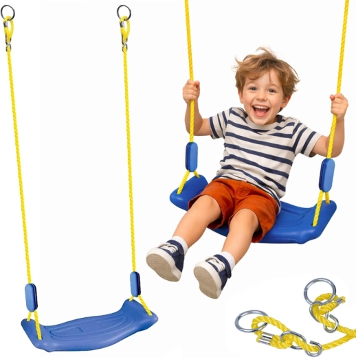 Tuin-schommel voor kinderen met verstelbare touwen