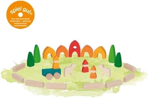 My little village – houten bouwset goki Evolution