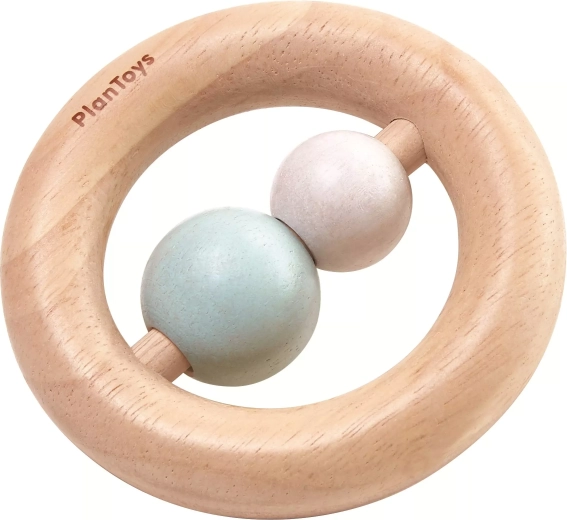 PlanToys houten rammelaar cirkel