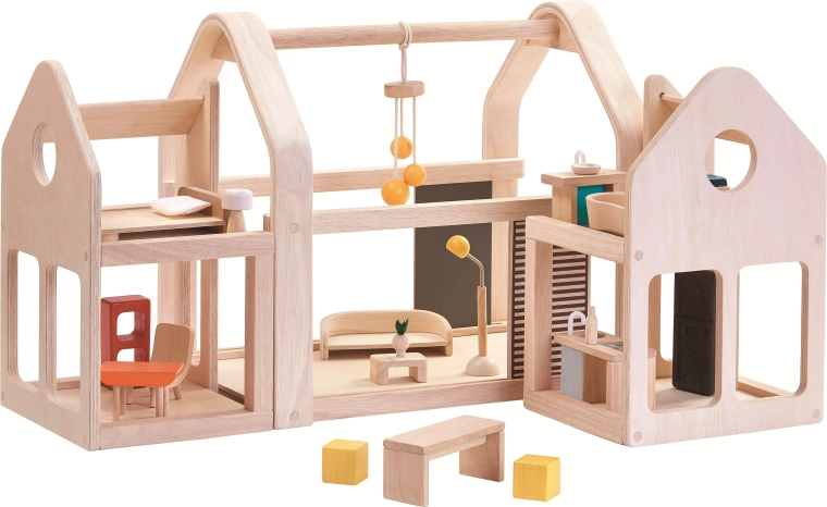 Draagbaar poppenhuis PlanToys
