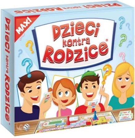 Kinderen vs. Ouders Maxi – familie-quizspel