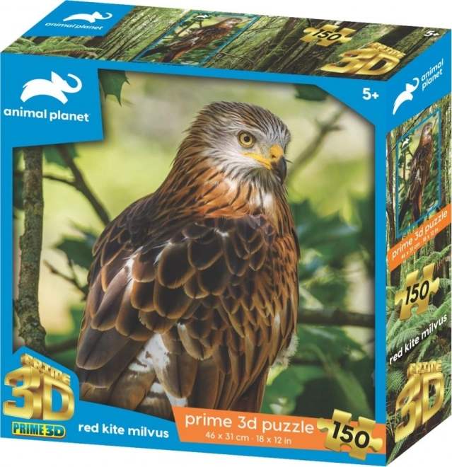 3D-puzzel Rode Draak MILVUS 150 stukjes