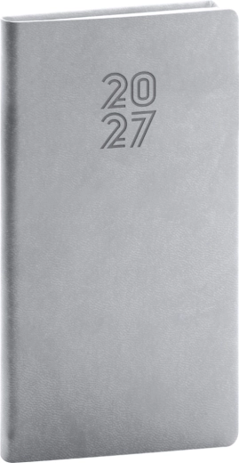 Notique zakagenda Aprint 2027 grijs 9 × 15,5 cm