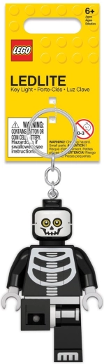 LEGO Classic sleutelhanger skelet met zaklamp - 1 stuk