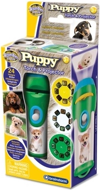 Zaklamp en projector BRAINSTORM – puppy’s