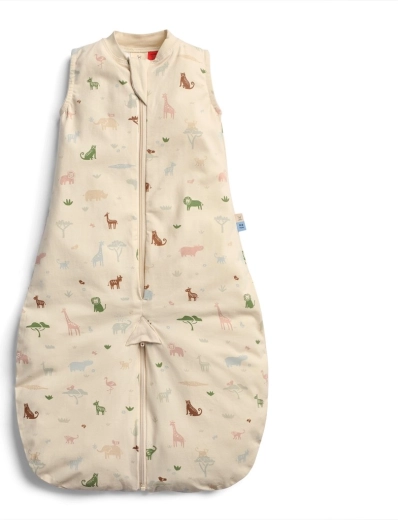 ErgoPouch slaapzak en onesie 2-in-1 van biologische katoen Savannah 0,2 TOG (8–24 maanden, 8–14 kg)