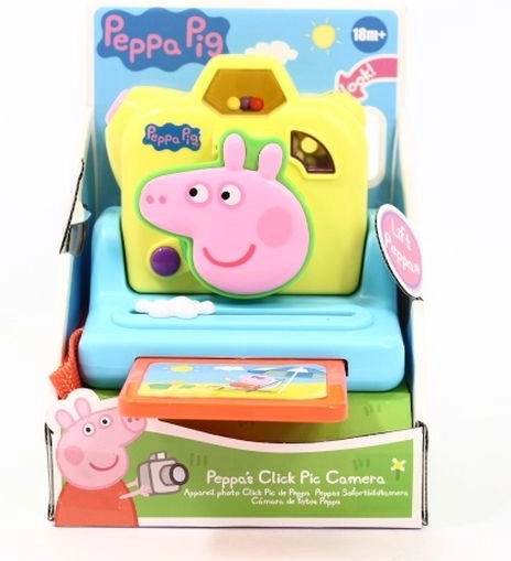 Peppa Pig kindercamera met licht en geluiden