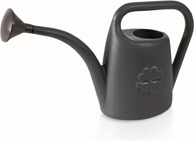 Kunststof gieter 1,8 l antraciet met afneembare sproeikop
