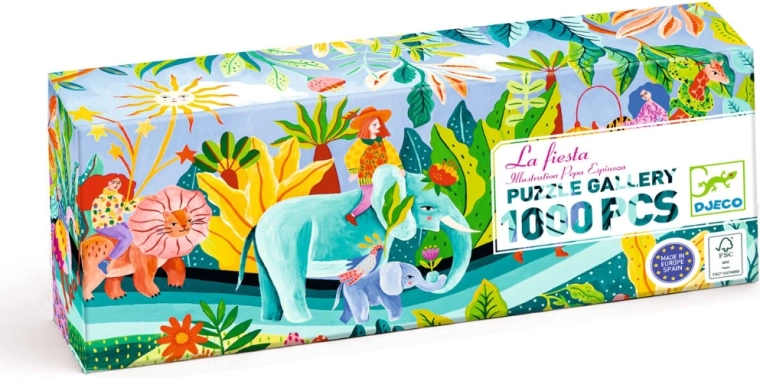 Djeco puzzel La fiesta 1000 stukjes