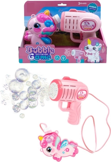 Bellenblaaspistool 2-in-1 Eenhoorn