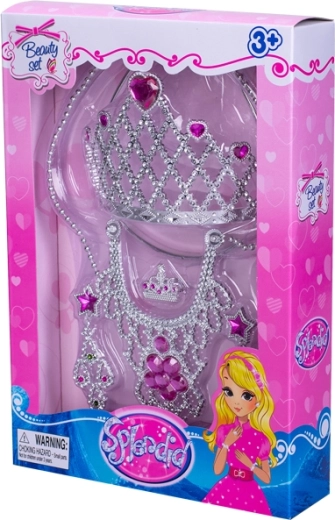 Kinderbeautyset met kroon en sieraden