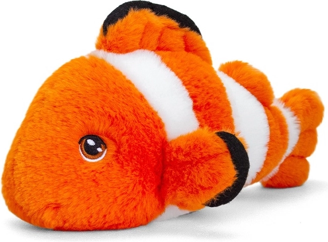 Keeleco pluchen clown met grote ogen 25 cm