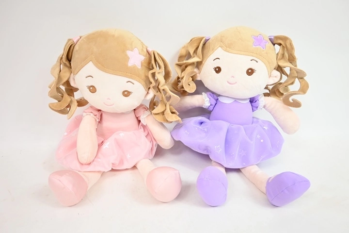 Knuffelbare stoffen pop 40 cm