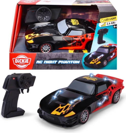 RC-auto Night Phantom met ledverlichting, 20 cm