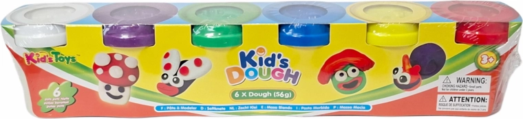 Klei – set van 6 potjes