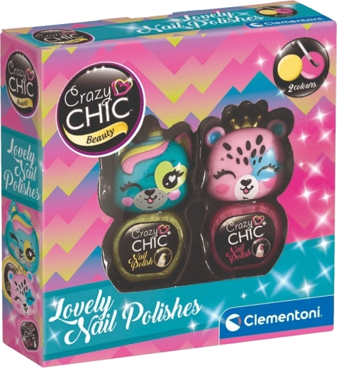 Clementoni Crazy Chic Beauty: nagellakset Lovely – Set