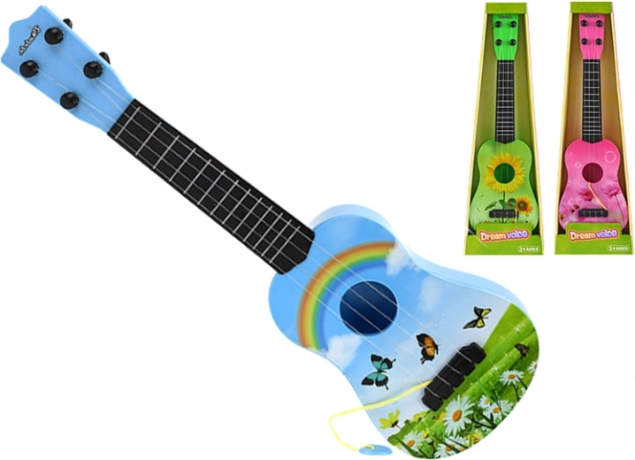 Kinder ukulele gitaar 48 cm – kleurrijk speeltje voor kleine muzikanten