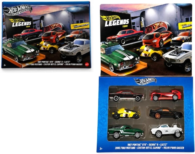 Hot Wheels Legends Tour verzamelset auto's