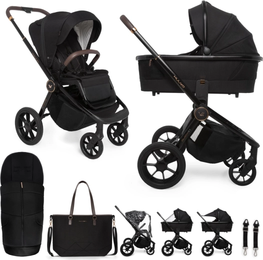 Muuvo Quick SE 2 Sunset Black kinderwagen 2-in-1