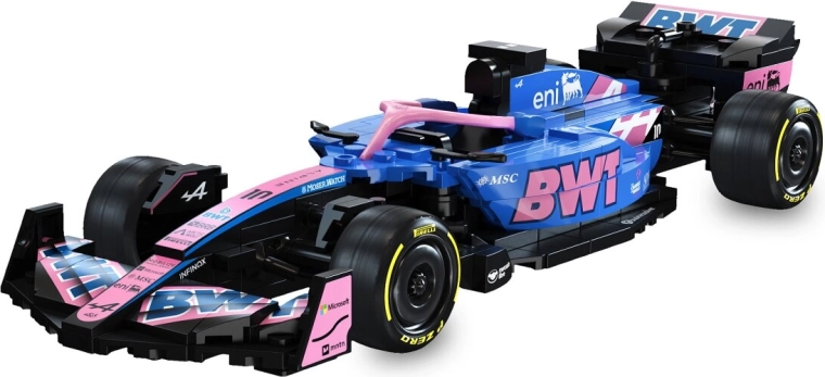 CaDA bouwset BWT Alpine Formula One™ Team A525 1:24 blauw
