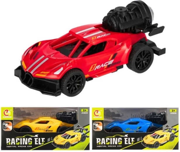 Raceauto met rookeffect (waternevel) – 3 kleuren