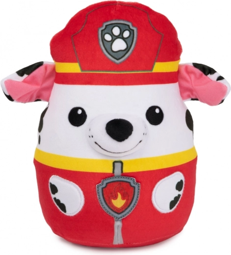 PAW Patrol trendy pluche knuffel/kussentje Marshall 20 cm