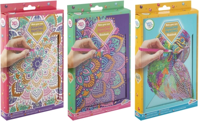 Grafix diamant schilderen – notitieboek A5 Mandala