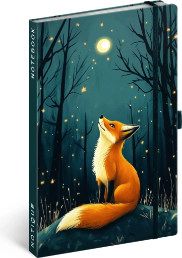 Notique notitieboek Vos, gelinieerd, 13 × 21 cm
