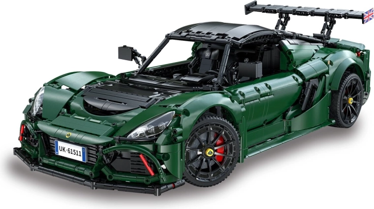 CaDA Lotus Exige Cup 430 bouwset op schaal 1:8, groen