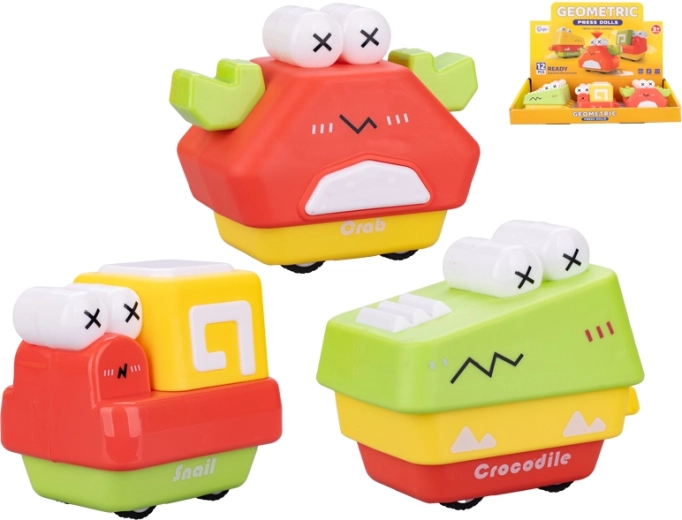 Geometrisch diertje – bewegend speelgoed voor kinderen vanaf 3 jaar