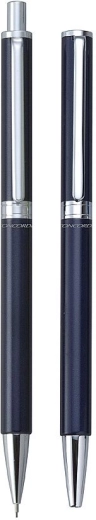 Cadeauset balpen en mechanisch potlood CONCORDE Waltz, blauwe behuizing