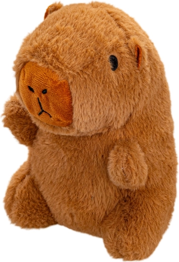 Pluchen capibara zittend 17 cm