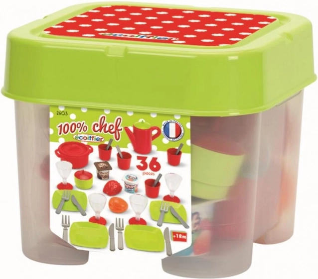 Dinerset in box – kinderservies en voedselset
