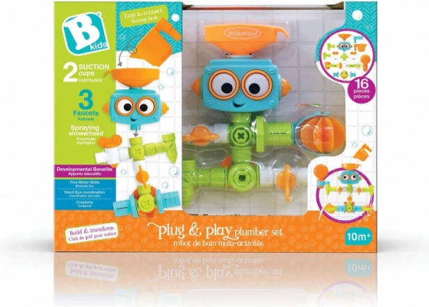 Infantino badrobot met douche