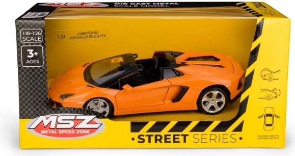 Model Lamborghini Aventador Roadster op schaal 1:24