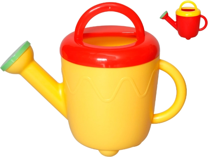 Kunststof gietertje voor kinderen 22 × 11,5 × 17 cm voor kleine tuiniers